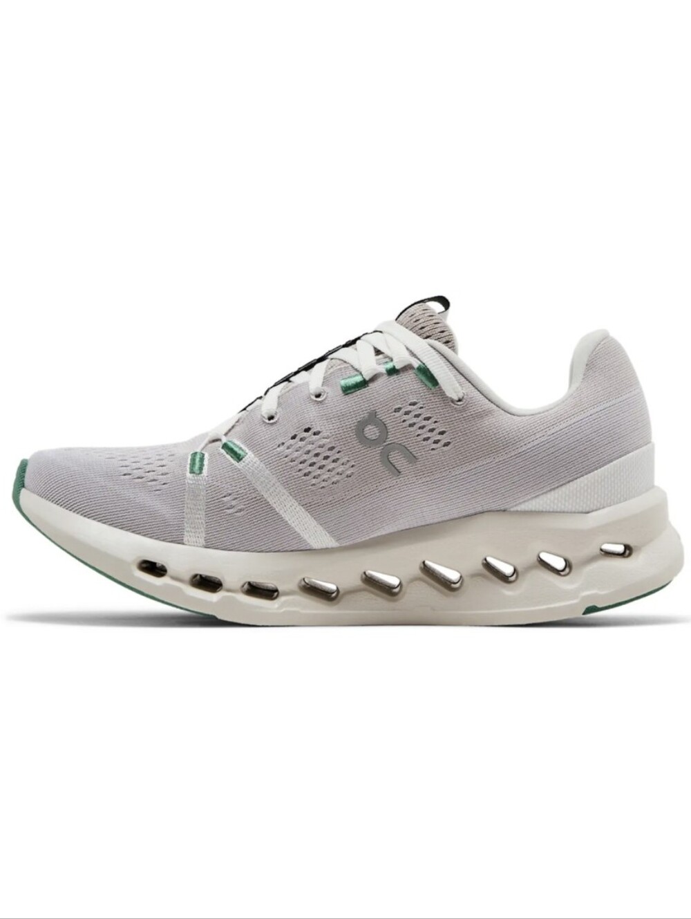 On Running Cloudsurfer CloudTec Running Shoes Sneakers Size 9 Pearl Ivory GUC - Picture 3 of 10